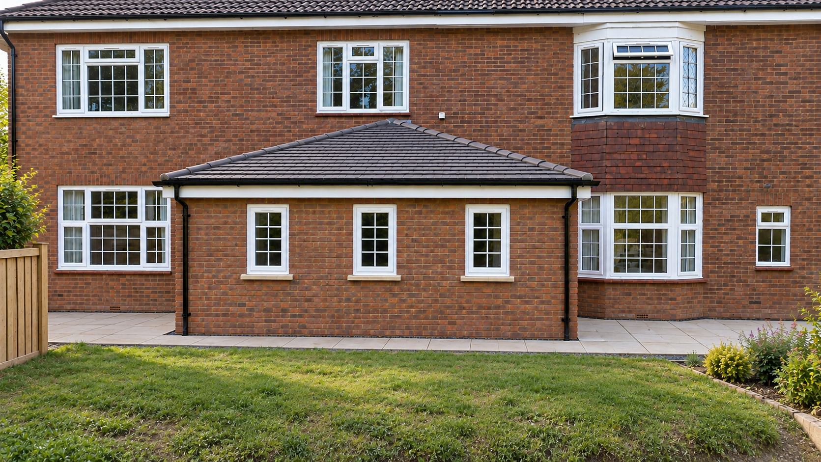 Wolfe House Care Home extension completed exterior Surrey
